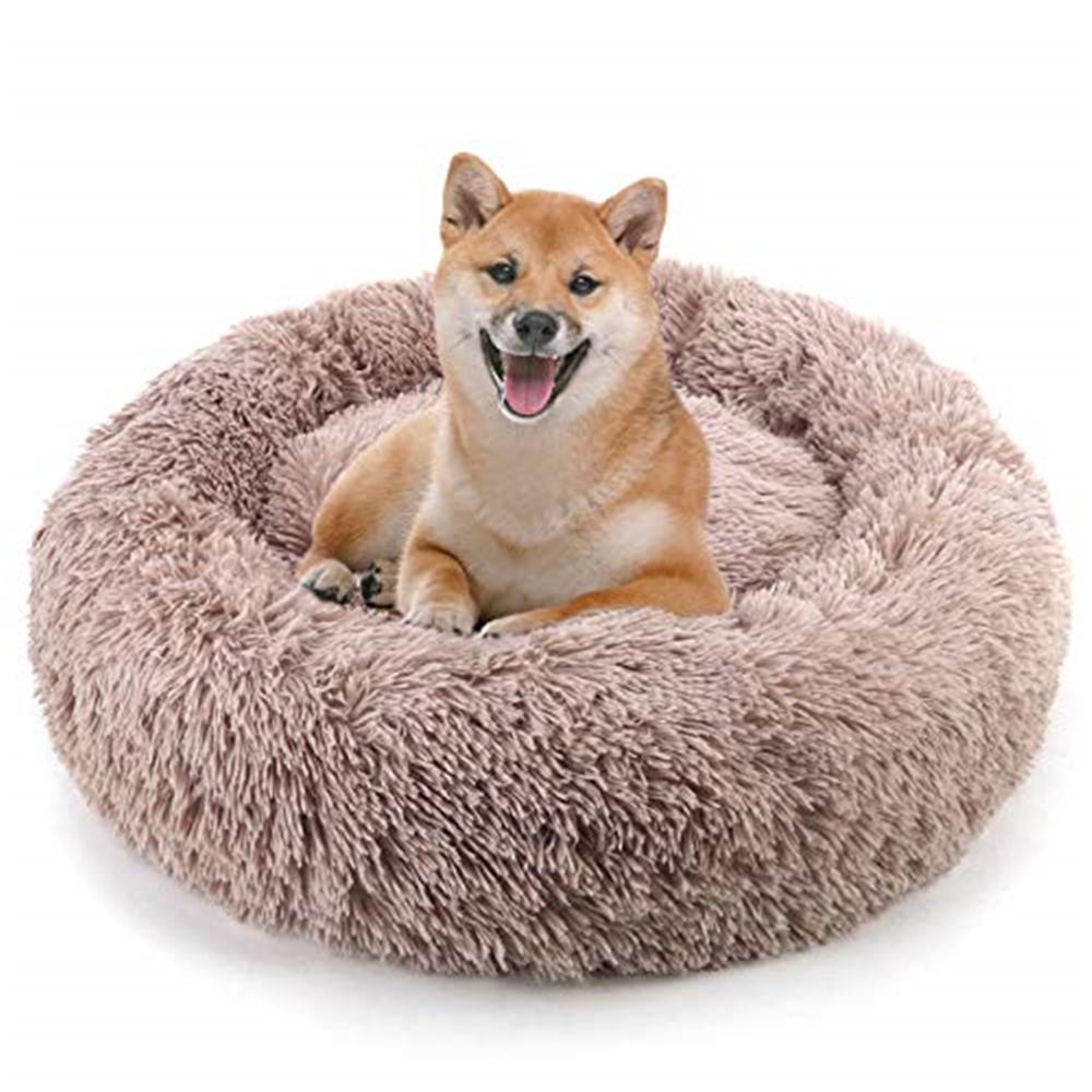 Super Soft Dog Bed Plush Cat Mat Dog Beds For Large Dogs Bed Labradors House Round Cushion Pet Product Accessories - djurslottet