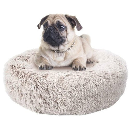 Super Soft Dog Bed Plush Cat Mat Dog Beds For Large Dogs Bed Labradors House Round Cushion Pet Product Accessories - djurslottet