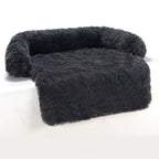 Fluffig soffbädd Svart - Djurslottet