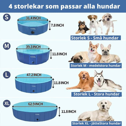 DoggyDip Hundpool - Djurslottet