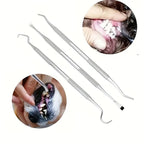 Tandstensskrapa För Hund,
Ta Bort Tandsten, Tandstensskrapa 3 sets för hund och katt - Djurslottet