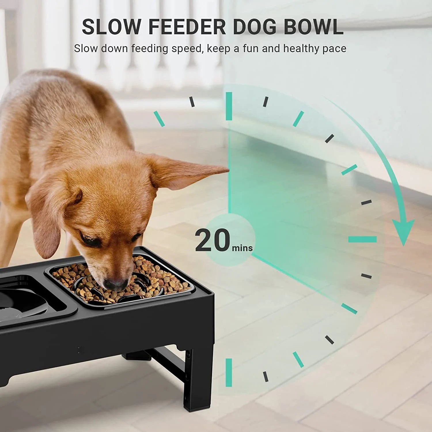 Upph jd Slowfeeder Anti Spill Matsk l F r Hund Katt Slow Feed Upph jd Slowfeeder Anti Spill Matsk l F r Hund Katt Slow Feed