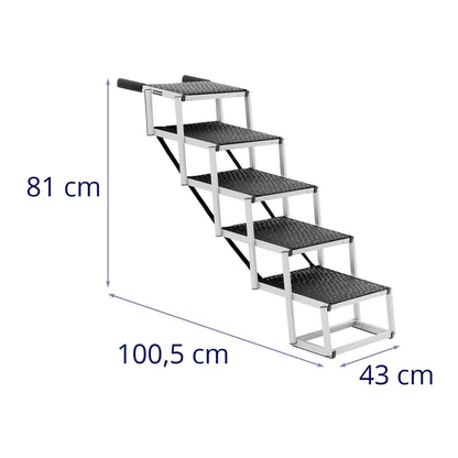 WoofSteps Hopfällbar Hundtrappa - Djurslottet